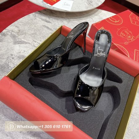 Christian Louboutin Sandals Me Dolly 100mm Black 35-39