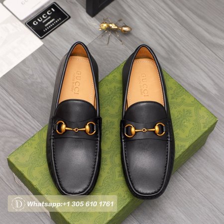 Gucci 1953 Horsebit Leather Loafer Black Leather 38-44