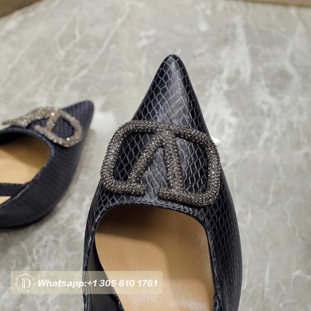 Valentino Vlogo Signature Calfskin Slingback Pump 35-40