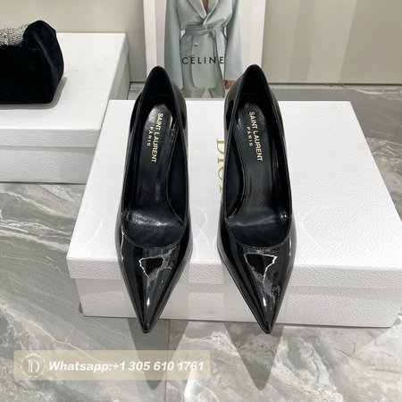 YSL Opyum Pumps In Patent Leather With Gold-Tone Heel 35-39